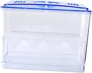 1Pc Small Fish Hatching Isolation Box Freestanding Self Floating Breeding Box for Fish Tank Aquarium Box for Fish Breeding and Isolation