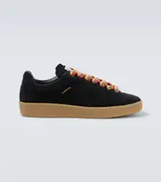 [Lanvin] Lanvin Curb Lite suede sneakers AU 11 black