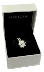New Pandora Disney Parks Exclusive runDisney Silver Dangle Charm Run Disney