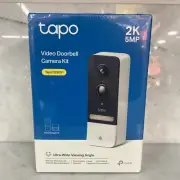 TP-Link Tapo D230S1 Smart Battery Video Doorbell Camera Kit 2K HD -in Box Sealed