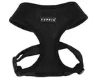 Puppia Dog Harness Black Large No Choke Over The Head Breathable Mesh