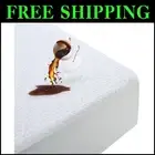 Premium Waterproof King Size Mattress Protector - Cooling & Breathable Comfort