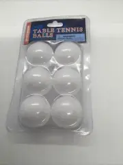 Sport Design TABLE TENNIS BALLS 6 Pack PING PONG Balls New in Unopened Package