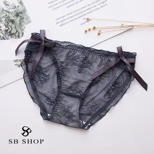 內褲 【 法式蕾絲綁帶 蕾絲內褲 】 日系內褲 三角褲 低腰 性感 蕾絲內褲 SB SHOP CT003