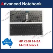 New Keyboard for HP Pavilion x360 14-bs 14-ba 14-bw Series Black Non Backlit