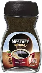 Nescafe Blend 43 Arabica Coffee Jar, 12 x 50g