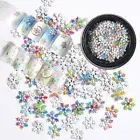 Colorful Gifts Nail Sequins Glitter Flakes Christmas Manicure Decor Snowflake