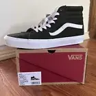 Vans Men's Sk8-Hi Pig Suede Grape Leaf Green White Skate shoes Size 10