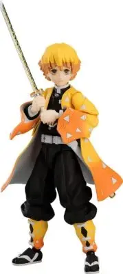 figma Demon slayer Zenitsu Agatsuma Painted non-scale ABS&PVC posable figure