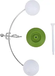 Sports Fan Golf Gift Sets,Desktop Small Golf Ball Balance Stand with Base Golf Gift Set Home Office Decoration