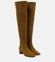 [Jimmy Choo] Jimmy Choo Loren 45 suede over-the-knee boots AU 7 brown