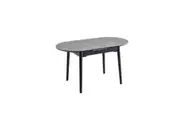 Raimon Furniture Tyron Oval Extension Wooden Ceramic Dining Table 110-140cm - Greystone Ceramic