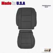 2005 to 2015 For Nissan Titan Armada Passenger Bottom & Top Leather Cover Black
