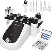 3 in 1 Diamond Microdermabrasion Machine Face Dermabrasion Machine Beauty Scrub Vacuum Pore Cleaner Suction 0-68cmHg with Spray Kit