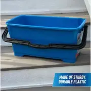 6 Gal. Heavy Duty Plastic Bucket | Unger Professional Heavy Blue Duty Gal Mop