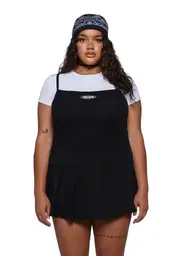[Dolls Kill x Clueless] Plus Chronically Crushed 2-In-1 Top