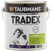 Taubmans Tradex UNDERCOAT PAINT Water Based Superior Ultra Sealer PREP WHITE 4L