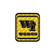 Webco - Prism gold Headtube decal - old school bmx