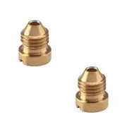 2Pcs 1.25mm Foam Orifice Nozzle Tip, Brass Universal Thread Tips for Snow Foa...