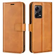 For Xiaomi Redmi Note 12 Pro+ 5G Phone Case Calf Texture Stand Wallet Cover