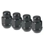Black Chrome Cone Seat Acorn Bulge Lug Nuts Fits 2006-2011 Buick Lucerne