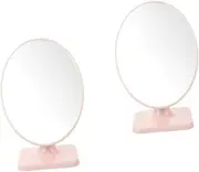 VICASKY Compact Desktop Mirror Sturdy Handheld Vanity Mirror for Makeup Aesthetic Bedroom Decor Women and Makeup Artists High Definition Reflection for Daily Use