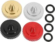 Happyyami 4Pcs Camera Shutter Button Ergonomic Flat Release Button for Reduced Hand Fatigue Compatible with Various Cameras Easy to Press with Gloves Secure Fit