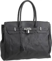 box21(ボックスニジュウイチ) Box Nijuichi Box21 1333401 [Lesson] Handbag, Black, Free Size