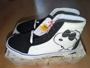 VANS x Peanuts Sk8-Hi Reissue Joe Cool Snoopy High Tops Men's Size 9