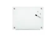 Quartet Frameless Magnetic 45x60cm Tempered Glass Office Board Dry-Erase Surface