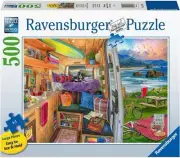 Ravensburger Rig Views 500 Piece Large Format Jigsaw Puzzle 27 x 20 inches
