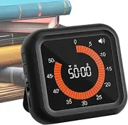 Digital Timer for Kids - Digital Visual Timer | Time Manager School Supplies for Students Bathroom Teeth Brushing Exercises Kitchen Teaching Cooking Classroom Desks Study