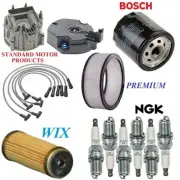 Tune Up Kit Filters Cap Wire Spark Plugs For CHEVY MONTE CARLO V6 3.8L 1986-1987