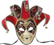 Gadpiparty Men's Venetian Mask Masquerade Costume Accessory Party Supplies Carnival Photography Props