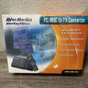 Avermedia Averkey 550 Computer to TV Converter NEW