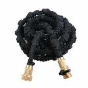 BSTPOWER Expandable Garden Hose with Solid Brass Fittings Shut-off Valve