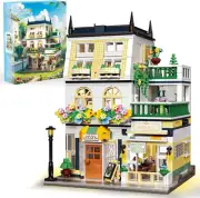 City Garden Hotel Building Set (998 Pcs) - Modular Lighting Block Model Kit