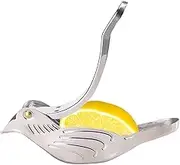 Manual Lemon Squeezer, Bird Shape Lime Juicer Stainless Steel Lemon Slice Wedge Squeezer Hand Press Citrus Juicer Extractor for Orange Lemon