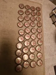 10 VINTAGE Coca-Cola bottle CAPS With corks....never used