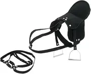 Happy People 58465 Saddle and Snaffle Including Bridle for All Plush Horses Metal Stirrup Horses Children