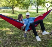 NEW Equip Two Person Travel/Tree Hammock, 500 lb. Weight Limit- 124"x77", New