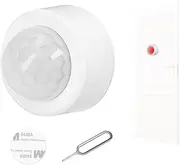 Motion Sensor PIR Motion Sensor Wireless Human Body Infrared Detector 120° Wide-Angle Detection Support Home Device Intelligence Linkage APP Alerts Hub Required for Indoor & Outdoor