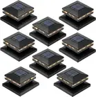 8 Pack Solar Post Lights, Outdoor Fence Post Cap Light Solar Powered Caps for De