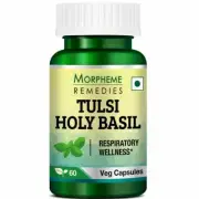 Morpheme Remedies Tulsi Holy Basil 500 mg - 60 Veg Capsules with free shipping