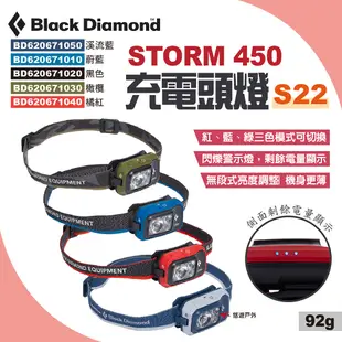 【Black Diamond】STORM 450頭燈 S22