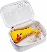 Sweluxe Carrying Case for Portable Nebulizer, Handheld Nebulizer Storage Bag Fit for Kids and Adults, Inhaler, Medication or Other Essentials (Case Only), White