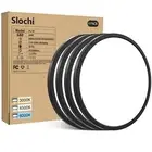 4PACK LED Flush Mount Ceiling Light Fixture Black 9Inch 24Watt 5000K Daylight...