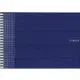 N-1676-11 B5E方格活頁筆記本 藍色封面