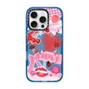 iPhone 16 Pro Impact Case MagSafe Compatible Transparent Junk Journal Stickers