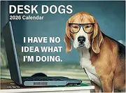 Funny Calendar, Holiday Planner Calendar, Creative Dog Planner 2026 for Organising Family Home Friends School Workplace